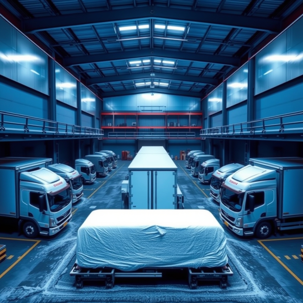 Cold chain logistics warehouse