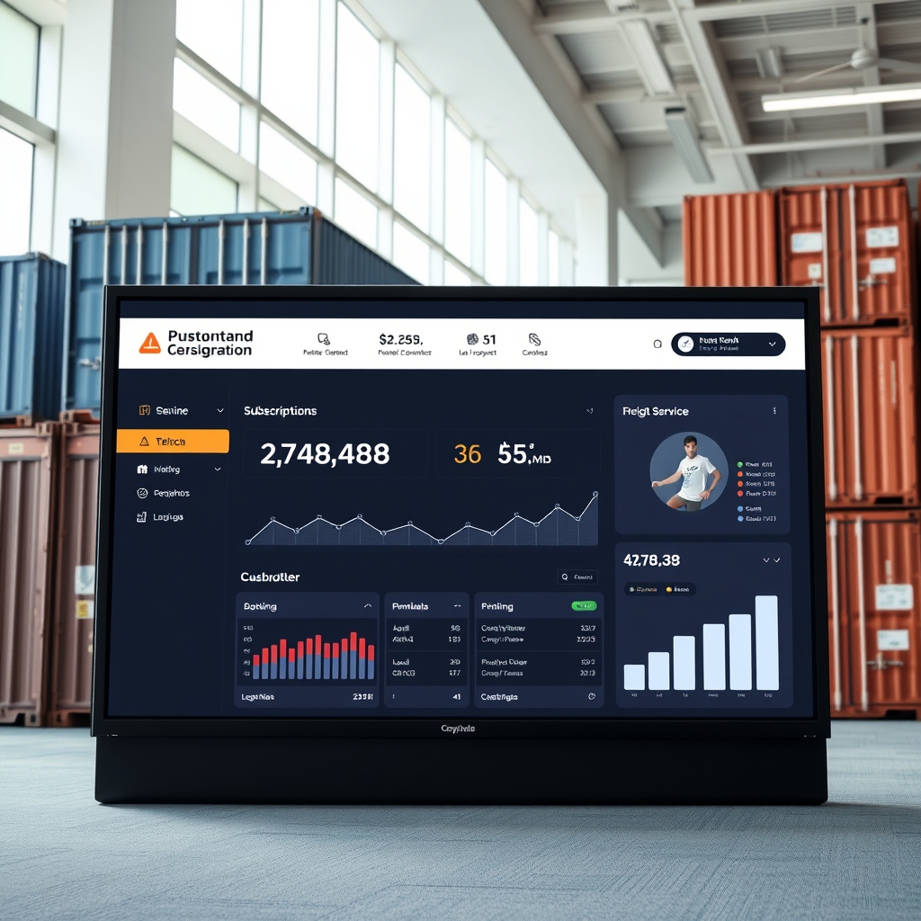 Subscription logistics dashboard