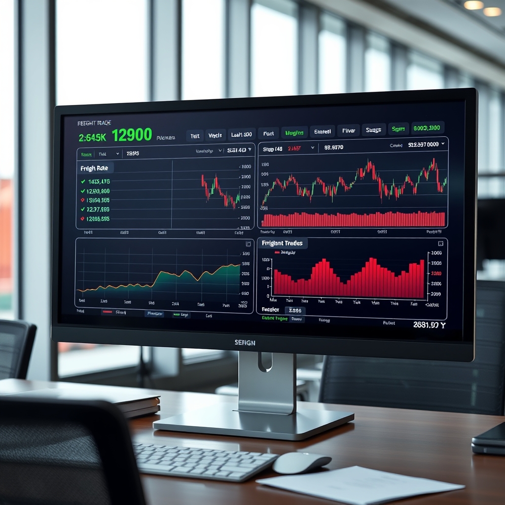 Freight rate volatility strategies for shippers