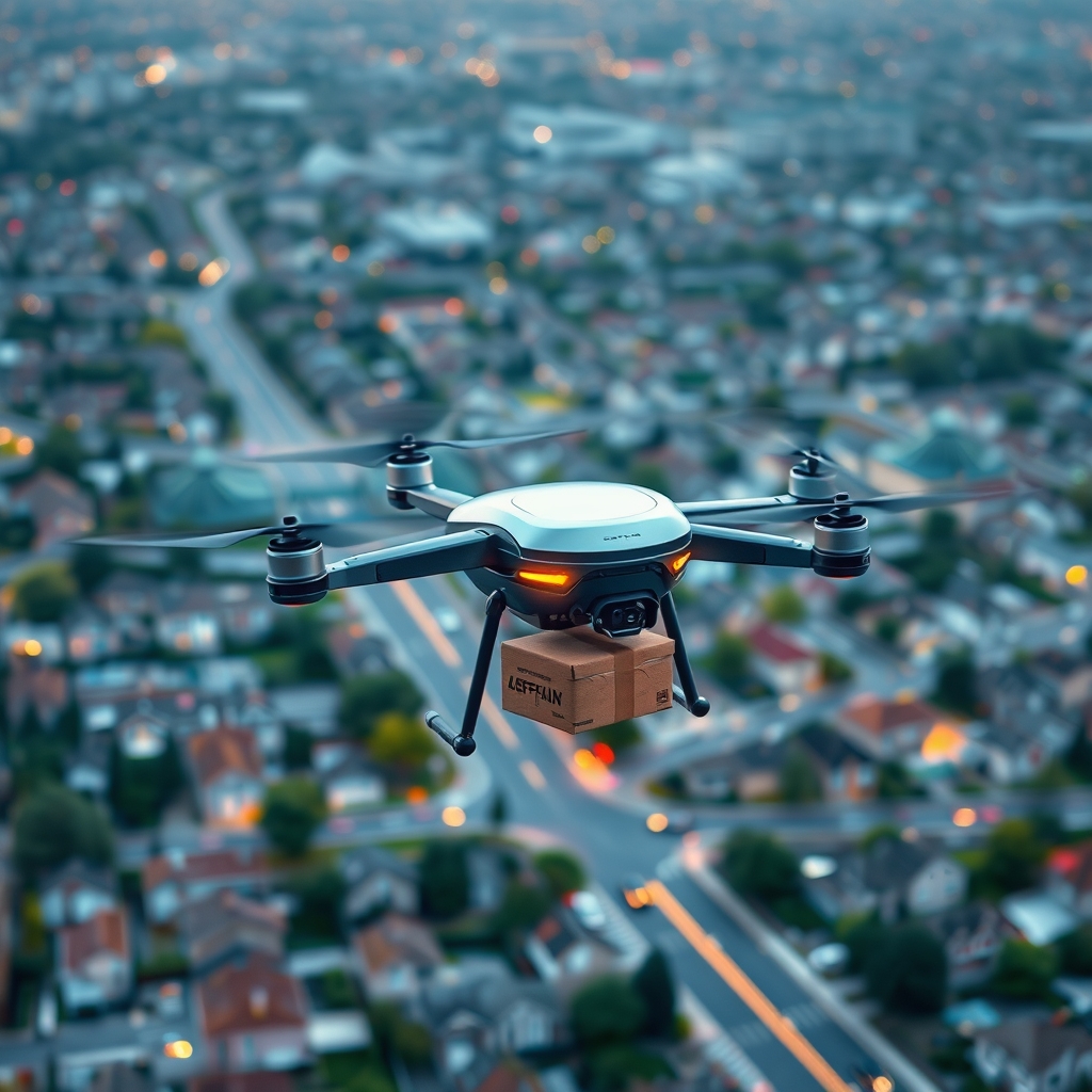Last-Mile Delivery: The Drone and Droid Integration