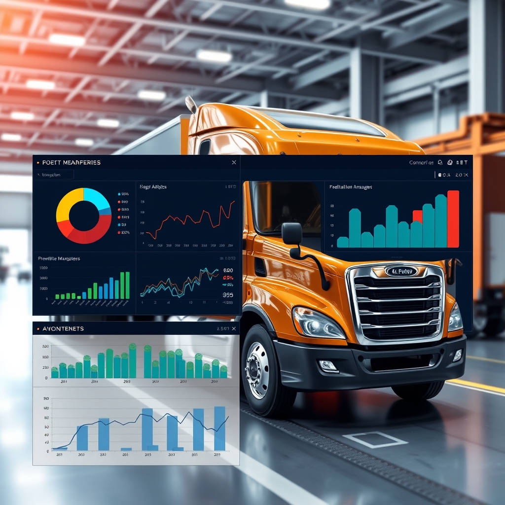 Fleet predictive maintenance dashboard